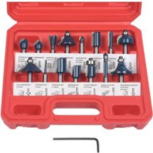 Alwaysh - 15 different router bits】: