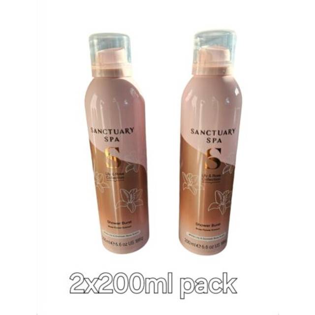 Sanctuary spa - white lily & damask rose - shower burst - 200 ml