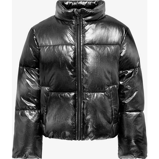 KIDS ONLY - Jacka kogCeline Metallic Short Puffer OT - Svart