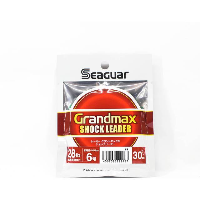 Seaguar Grandmax Shock Leader 30m 28lb 0.405mm