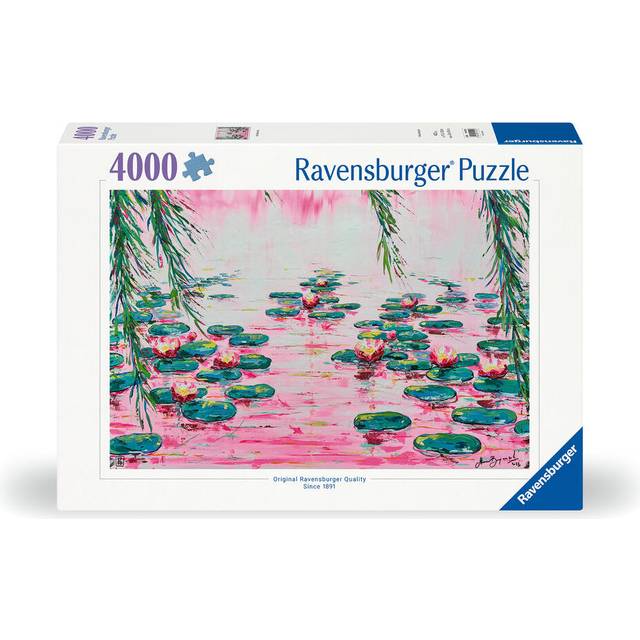 Ravensburger Pink Water Lillies Jigsaw Puzzle 4000pcs