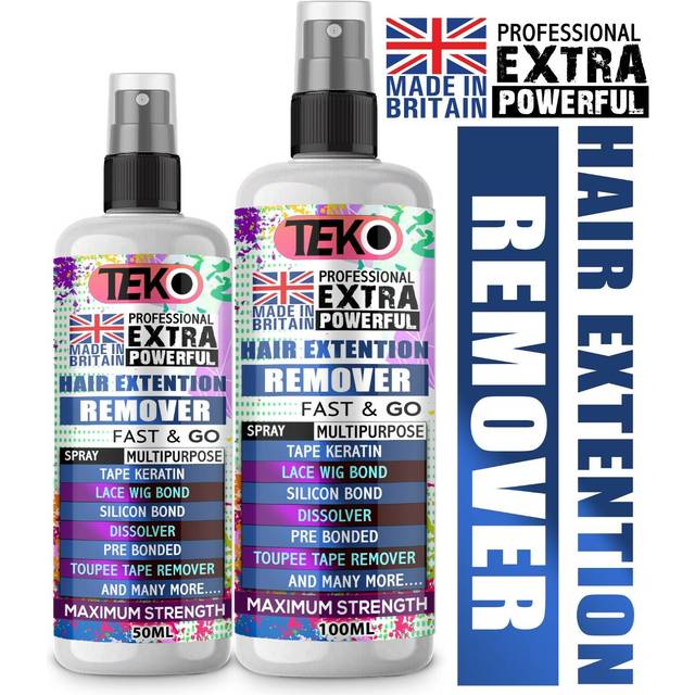 Hair extension lace remover tape glue bond adhesive remover dissolver spray