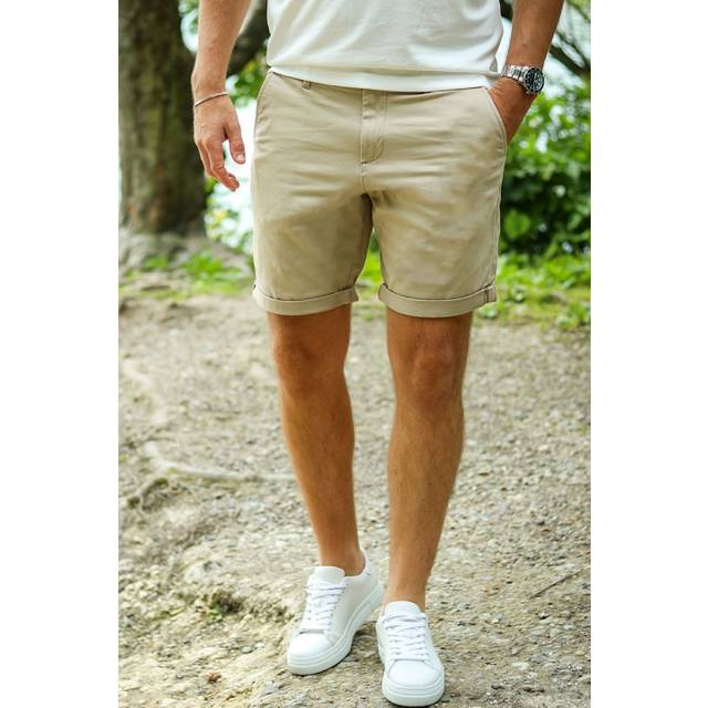 Jack & Jones Bowie Chino Shorts - Crockery, Crockery, Size Xl, Men - XL