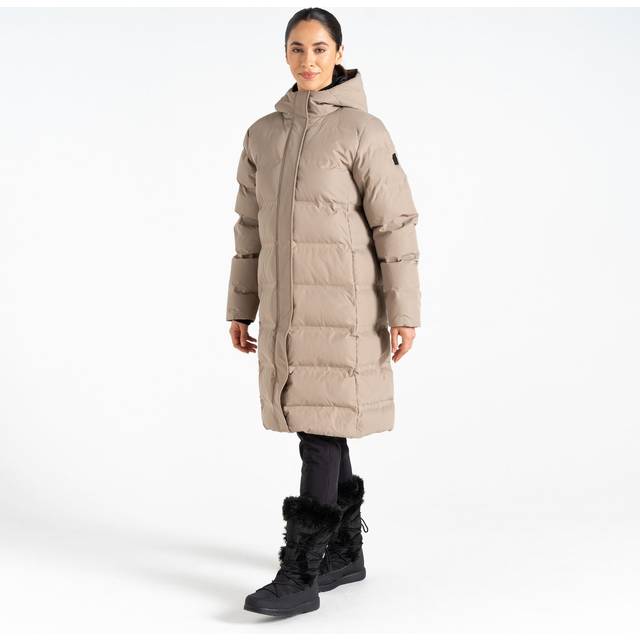 Dare 2B Womens Wander Waterproof Padded Longline Jacket 18 - Waist 34' (86cm)