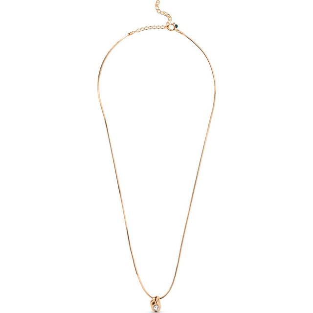 ENAMEL Copenhagen Enamel Masha Halskæde N132G - Clear Cz