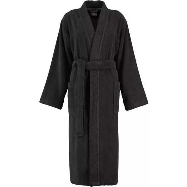 Cawö Kimono Morgonrock Dam 826-97 Svart (48/50 - XL)