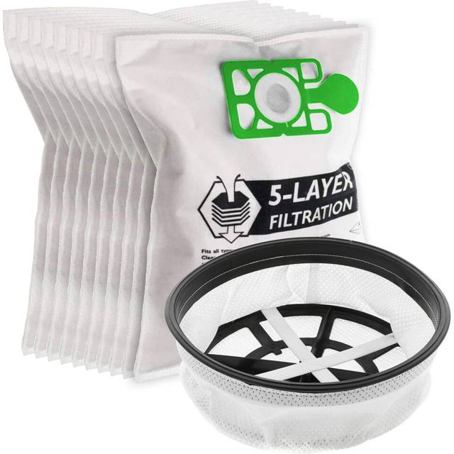 Dust Bags + Cloth Filter compatible with Numatic Henry Hetty Vacuum