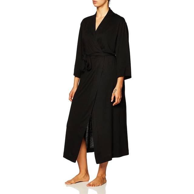 Shangri-La Long Robe - Black - Large