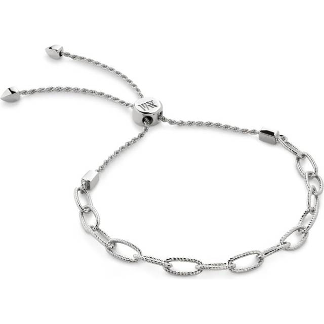 Monica Vinader - GP chain-link bracelet - women - Recycled Silver - One Size
