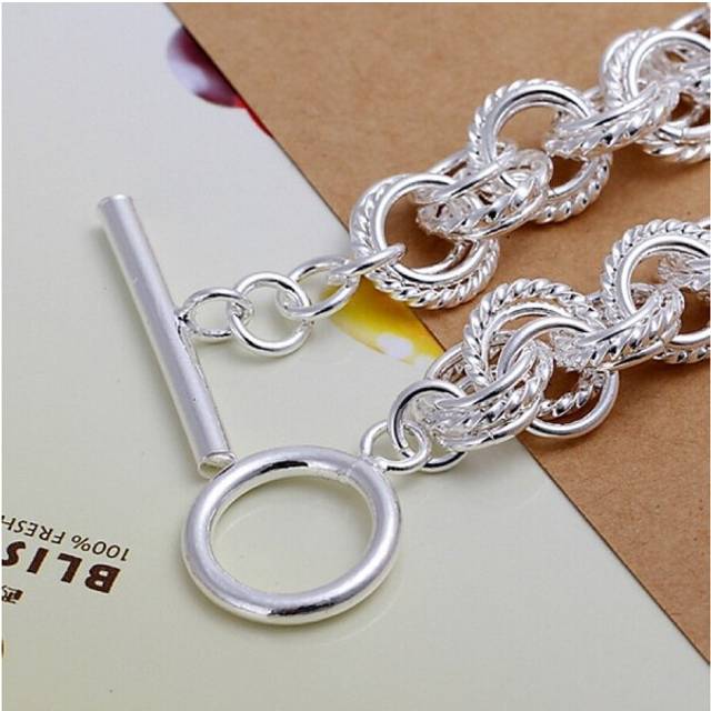 925 Sterling Silver Jewelry pretty nice fashion popular Braceletsprice