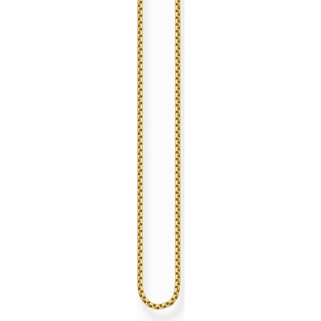 Thomas Sabo KE2227-413-39-L50V Vergoldete Kette im Venezianer Design 1 mm Damen