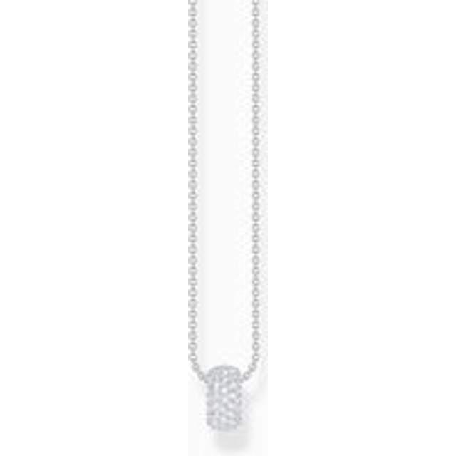THOMAS SABO Sterling Silver Ring Pendant Necklace KE2278-051-14-L45V