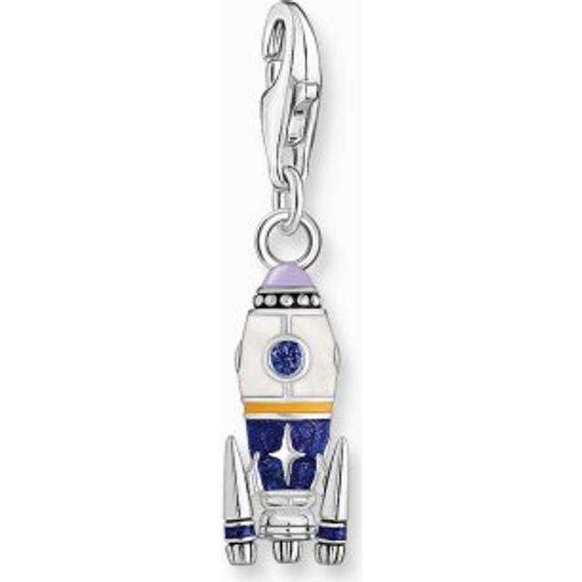 Thomas Sabo Silver Cubic Zirconia Rocket Charm