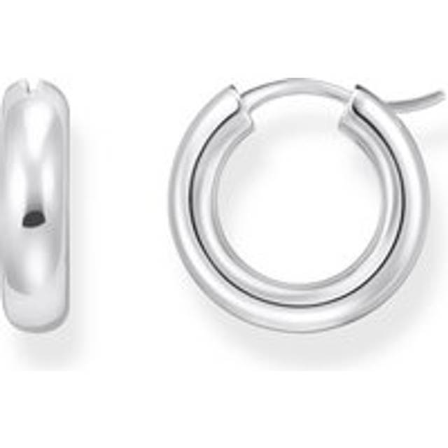 Thomas Sabo CR747-001-21 Bold - Silberne Chunky Creolen 16,2 mm Damen