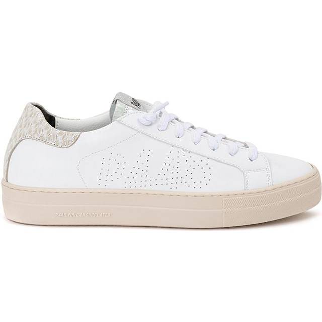 P448 Luxury White Leather Sneakers - EU36/US6