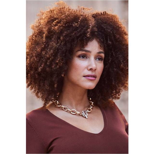 Sosandar Womens Gold Chunky Contrast Toggle Detail Necklace - Silver & Gold - One Size