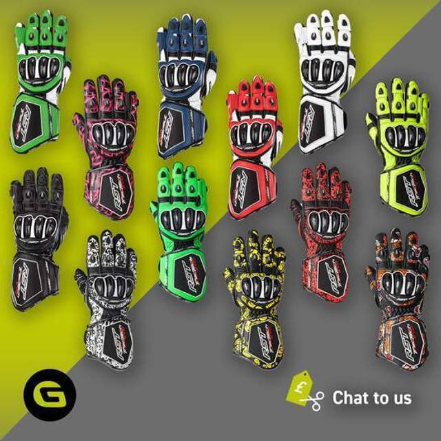 RST TracTech Evo 4, gloves , color: Black , size: 7