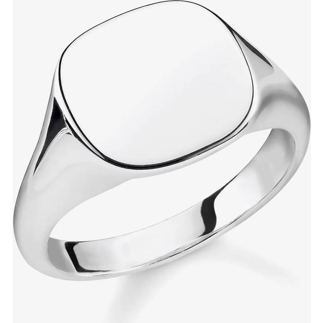 THOMAS SABO Unisex Signet Ring, Silver