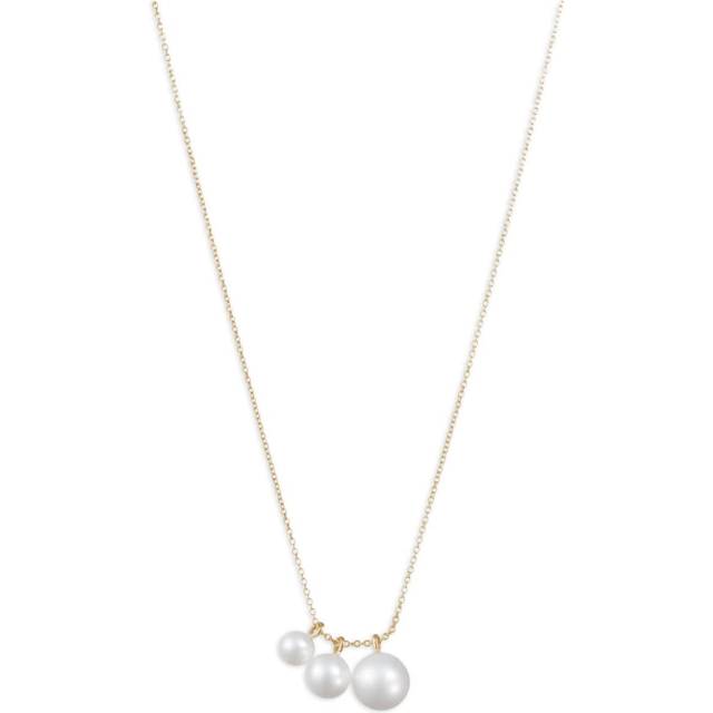 Sophie Bille Brahe - 14kt yellow gold Stella pearl necklace - women - 14kt Yellow Gold/Freshwater Pearl - One Size