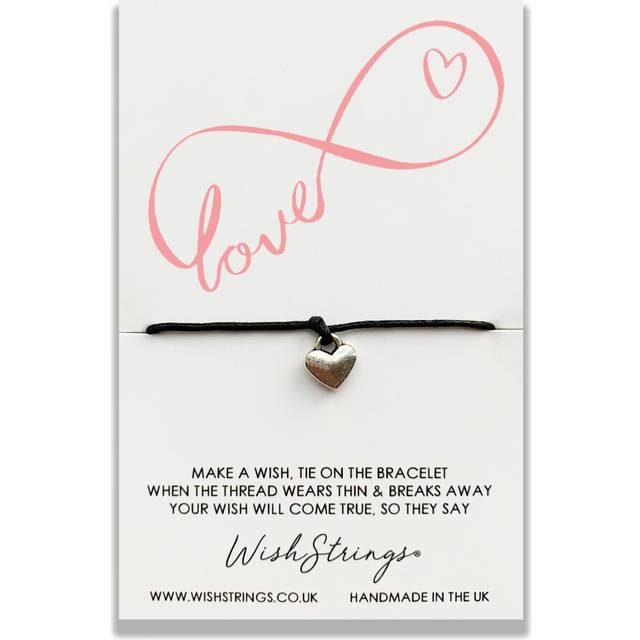 Love Infinity Wish String Bracelet With Lucky Charm Sentimental Gift