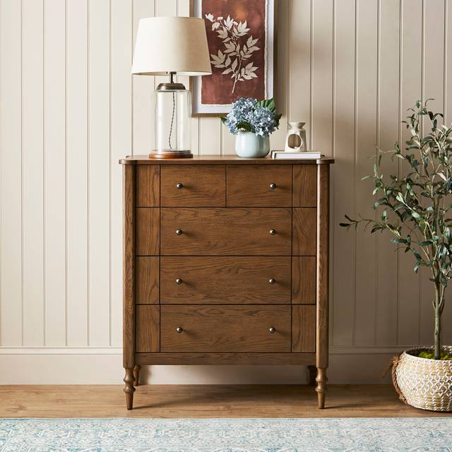 Ratcliffe 5 Drawer Chest - Light Oak