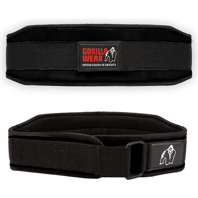 4 Inch Womens Lifting Belt, black, small