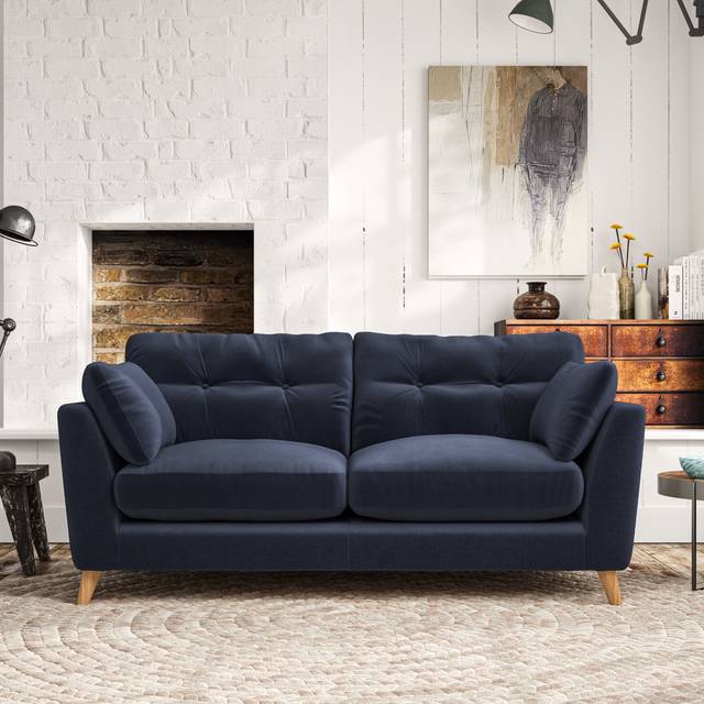 Peyton 3 Seater Sofa - House Velvet Luxe Navy