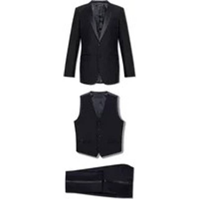 Dolce & Gabbana, Kostym, Herr, M, Tredelad kostym i ull - blue (M)