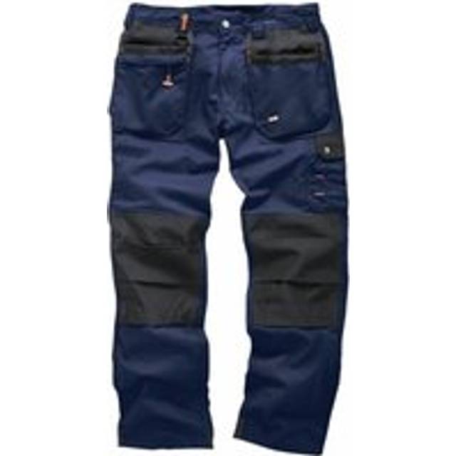 (34L, Navy) Mens Safety & Workwear Worker Plus Trouser