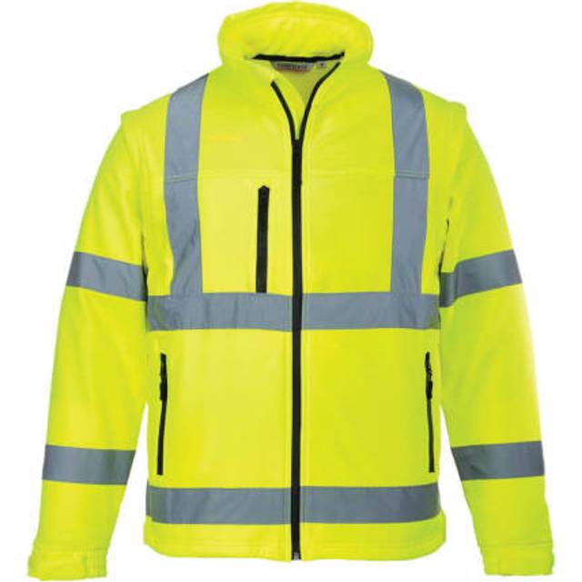 Portwest Hi-Vis Softshell Jacket (3L) S428 Yellow M Colour: Yellow, Si