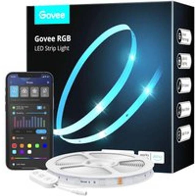 Govee Smart RGB LED Strip Lights - 5M, none