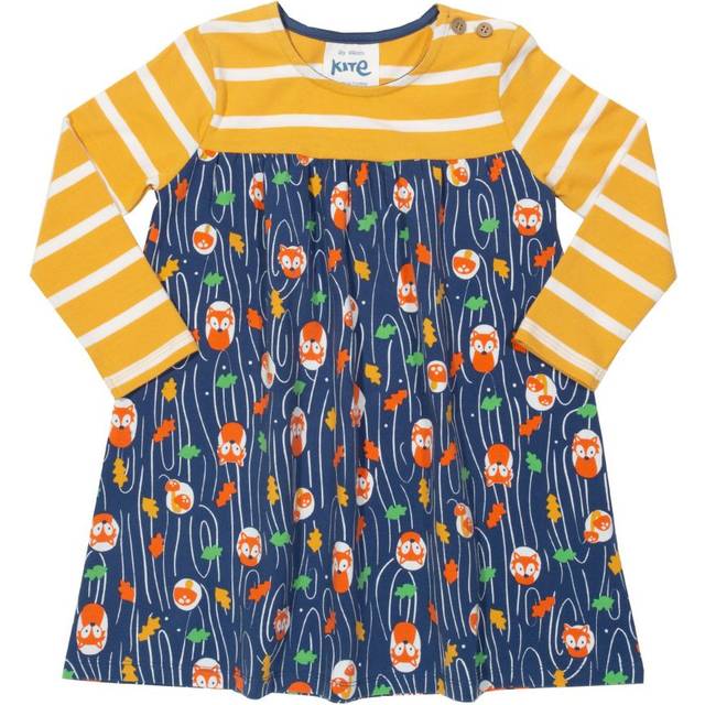 Kite Clothing Girls Treehouse Dress - Multicolour - Size 0-3M
