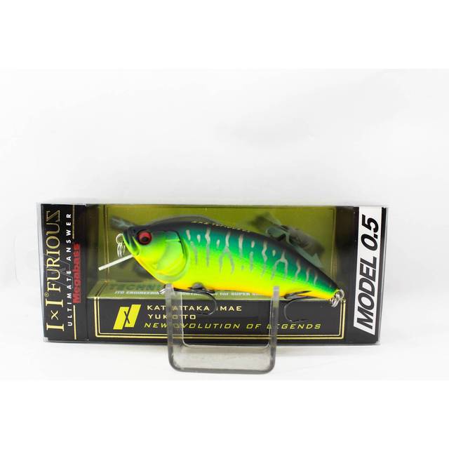 Megabass I X I Furious 0.5 64 mm 1/4 oz Floating Lure Mat Tiger (2284)