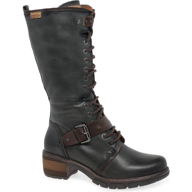 Pikolinos Sandie Womens Calf Length Boots Colour: Lead, Size: 2 / 35
