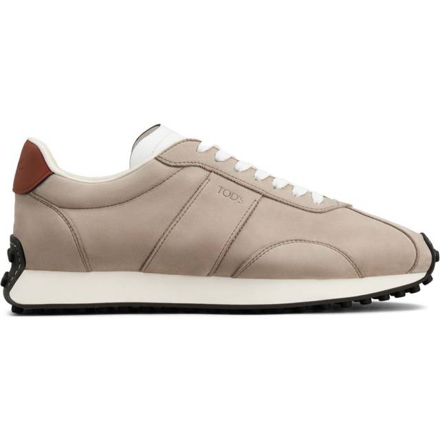 Tod's - Gommino leather sneakers - men - Calf Leather/Rubber/Calf Leather - 10.5 - Neutrals