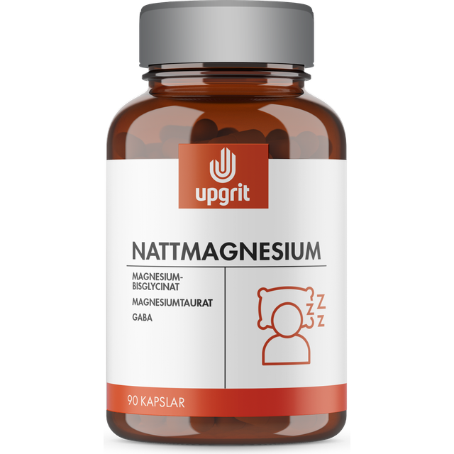 Upgrit Nattmagnesium 90 kapslar - Multi