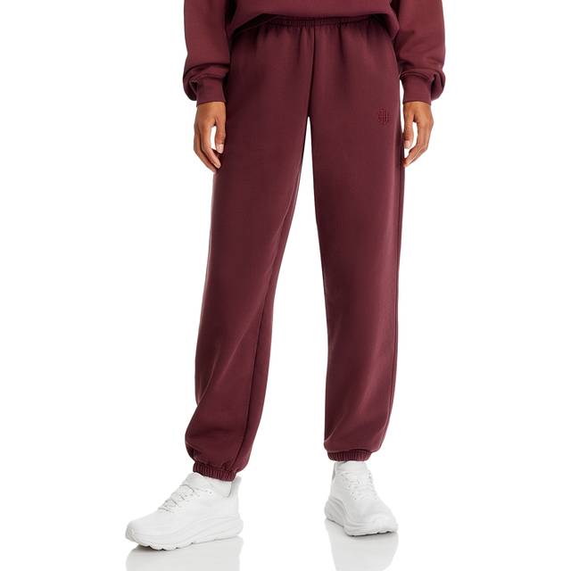 ANINE BING Burgundy Karter Sweatpants - Red - S