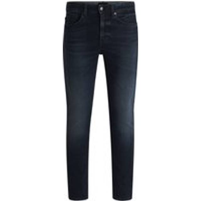 BOSS Delaware Bo Soft Motion Slim Fit Jeans - Dark Wash, Dark Blue, Size 32, Length Regular, Men -  length REGULAR,32