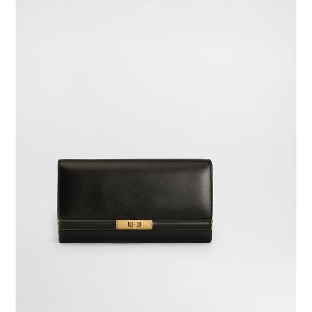 Leather Shoulder Bag - Black