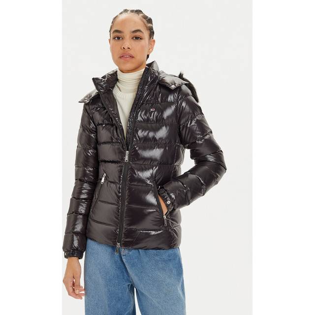 TOMMY JEANS Tjw Tonal Hooded Down Jacket |Svart |L