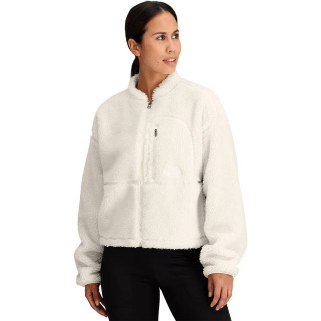 The North Face Women's Extreme Pile Full Zip Jacket 2 Fleecejacka Dam Storlek XL Färg grå