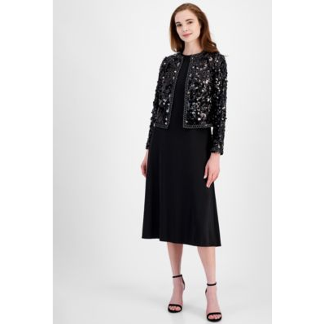 Anne Klein Seaming Detail Sheath Dress