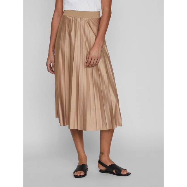 Vinitban Pleated Midi Skirt