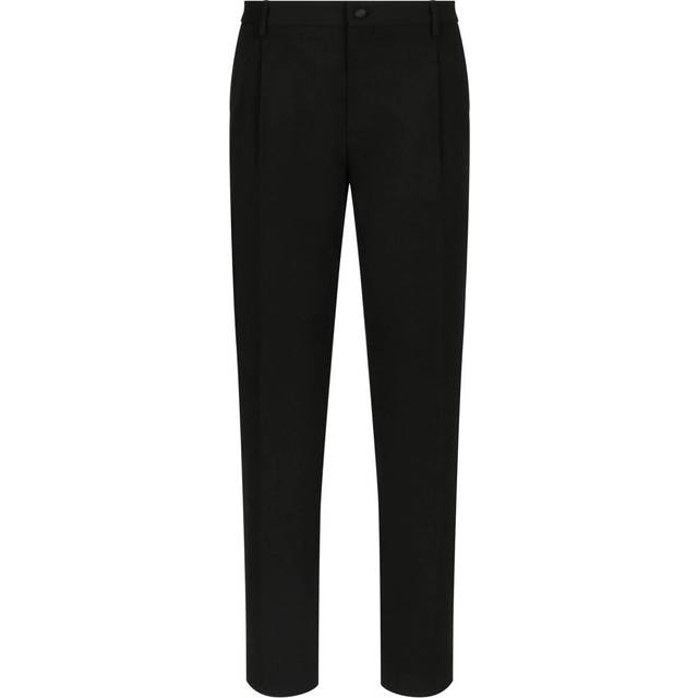DOLCE AND GABBANA Look Suit Trousers - Black