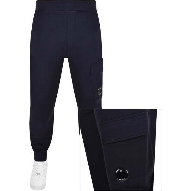 Dark Blue Cotton Joggers