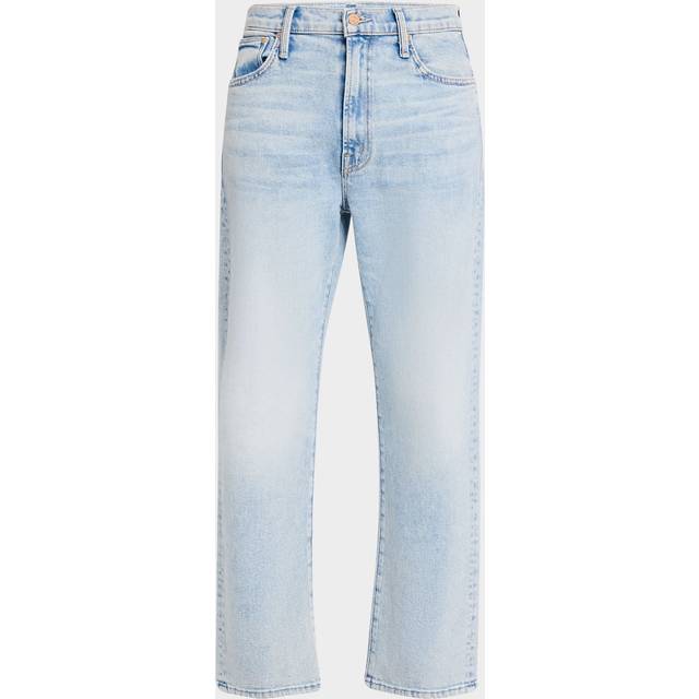 Mother The Ditcher Zip Ankle Light As A Feather Straight Jean