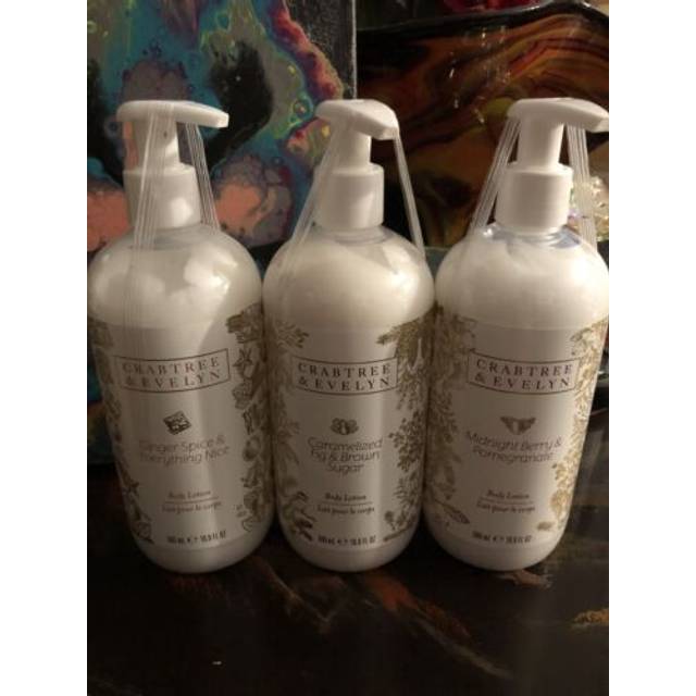 Crabtree & Evelyn Rosewater Bubble Bath Shower Gel 21.9 oz