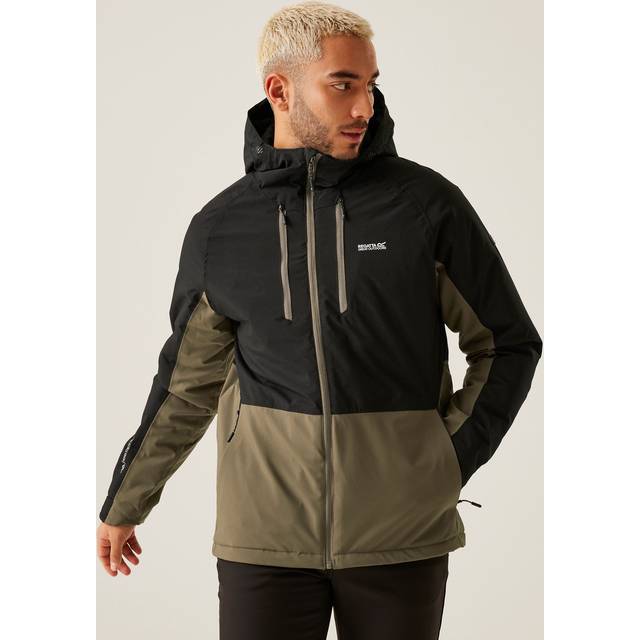Regatta Men's Breathable Highton Stretch Padded Jacket III Crocodile Black, Size: L - Grey