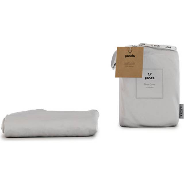 Panda Bamboo Duvet Cover - White