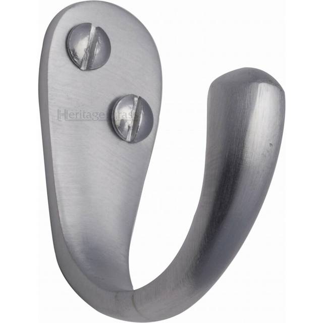 Heritage Single Robe Hook - Polished Chrome